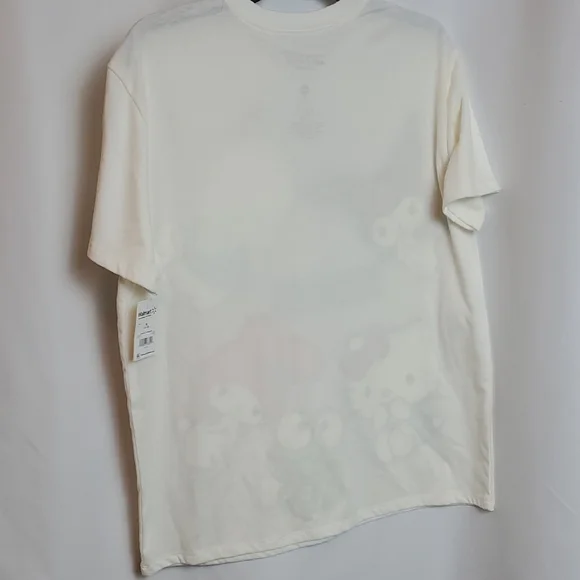 Hello Kitty White Short Sleeve Tee with Cartoon Design - Picture 3 of 4